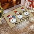 thumbnail image 1 of Felpudo Navideño Festivo Alfombra Antideslizante Para Interior/Exterior Para La Decoración Del Hogar. ¡Perfecta Para Añadir Un Toque Festivo A Tu Hogar!, 1 of 4