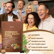 Wormwood Black Walnut Cloves Complex | 18-in-1 Intestinal Cleanse & Parasite Support | Equivalent to 6,600 mg per Serving | 240 Softgels Dietary Supplement