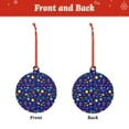 thumbnail image 2 of Naloa Mathematics And Chemistry Acrylic Santa Tree Decorations Christmas Hanging Pendant for Christmas Winter New Year Party Hanging Decorations-Round Shape, 2 of 7