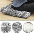 thumbnail image 4 of Meditation Pillow Dutch Velvet Boho Floor Cushion Square Cushion for Yoga 22 x 22, 4 of 7