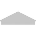 thumbnail image 5 of Ekena Millwork 48"W x 18-7/8"H x 2-3/4"P (Pitch 6/12) Peaked Cap Sunburst Architectural Grade PVC Combination Pediment, 5 of 8