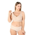 thumbnail image 6 of POSESHE Women's Wireless Full Coverage Support Seamless Bra, Great For Large Breast, 6 of 6