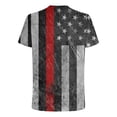 thumbnail image 4 of Birdeem Mode Hommes T-Shirt Décontracté à Manches Courtes Col Rond Imprimé Blouse, 4 of 5