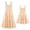 Yellow, variant on FYMNSI Mommy and Me Plaid Print Dresses with Pockets Sleeveless Smocked Long Sundress Casual High Waist Midi Tank Dress Green (Women XS)