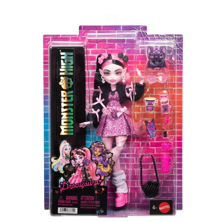 draculaura pink dress Monster High Draculaura Scary Sweet Birthday Doll