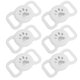 thumbnail image 1 of 6 Soportes Para Collares Para Mascotas, De Silicona, Ligeros, Impermeables, Antipérdida, Soporte Para Collares De Cuerpo Completo, Compatible Con Collar De Seguimiento De, 1 of 7