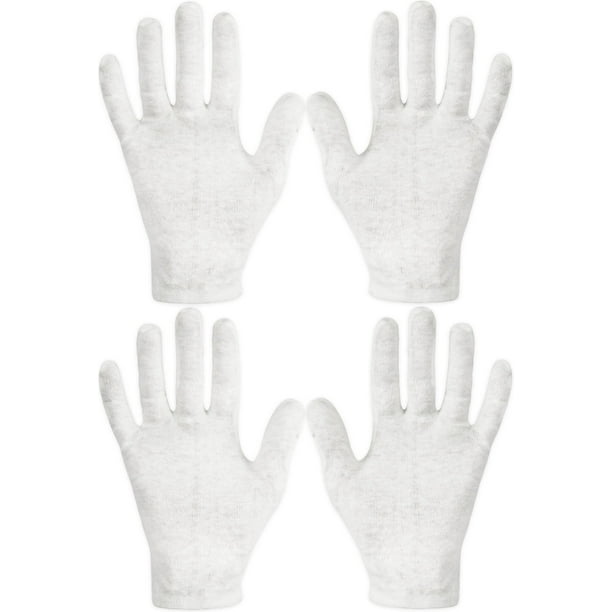 Eurow Guantes Hidratantes para Manos Secas y Agrietadas Guantes de Algodón Curativos Durante la Noche Loción Bloqueable para Eccema Psoriasis Alivio del Cuidado de la Piel Reutilizables Ajuste Unisex