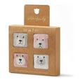 thumbnail image 2 of Wilson+Frenchy 4-Pack Organic Baby Socks Set - Tiny Bloom (3-6 Months), 2 of 5