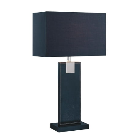 Lite Source Ls-21282Blk/Blk 1 Light Table Lamp - Black
