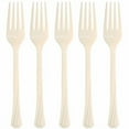 thumbnail image 2 of Lillian Tablesettings 48-Count Premium Plastic Fork, Sahara, 2 of 4