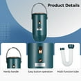 thumbnail image 4 of Portable Clothes Dryer, 200-400W Multifunctional Small Dryer with Big Clothes Bags and Warm Shoe Expansion Tube for Travel Home Laundry, 4 of 7