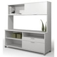 thumbnail image 2 of Bestar Pro-Linea Hutch en Blanc, 2 of 3