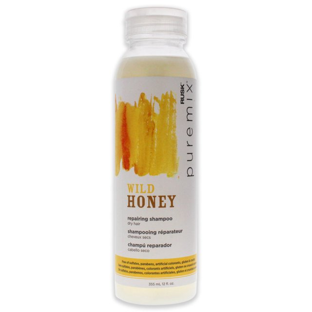 Rusk Champú Champú Reparador Puremix Wild Honey - Cabello Seco 12 oz Rusk Rusk Champú 12 oz