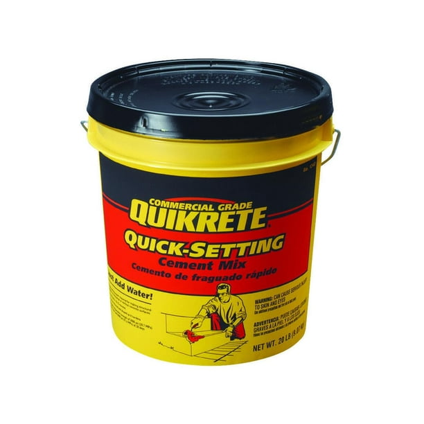 Cemento de fraguado rápido Quikrete 9 kg