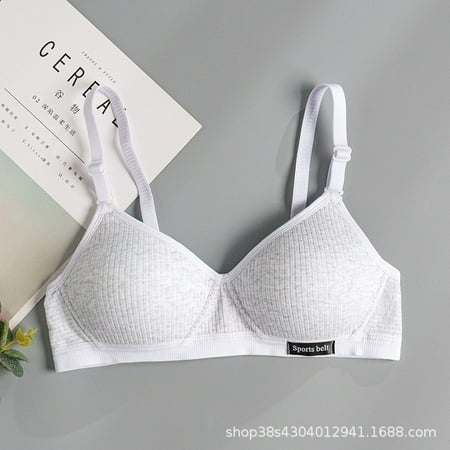 Cotton Underwear Women AB Cup Bra Wireless Gathered Comfort V Brassiere Push Up Lingerie Bralette For Women Seamleass Bras RY