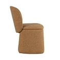 thumbnail image 5 of Breck Mid-Century Modern Curved Upholstered Dining Chair - Set of 2, 5 of 7