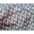 thumbnail image 4 of oneOone Silk Tabby Fabric Chevron Ikat Printed Fabric 1 Yard 42 Inch Wide, 4 of 4