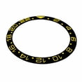 thumbnail image 3 of REPLACEMENT BEZEL INSERT BLACK WITH GOLD FONT CERAMIC FOR WATCH 38MM X 30.80MM, 3 of 4