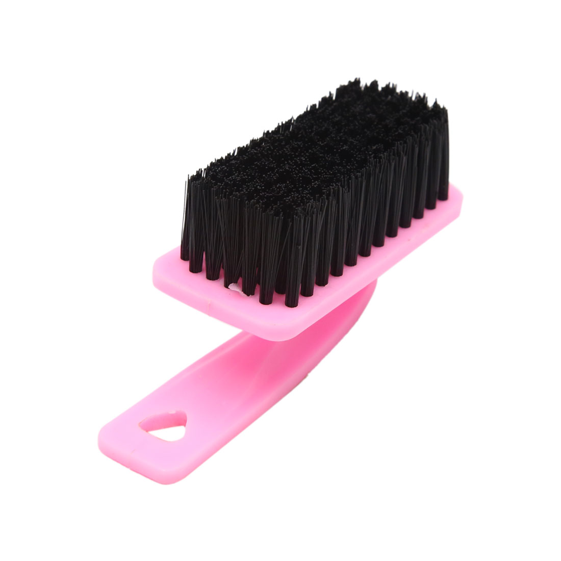 Unique Bargains 1pc Plastic Cleaning Brush for Car and Carpet Tiles Pink