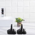 thumbnail image 2 of 2PCS Adjustable Glass Shelf Bracket Zinc Alloy Polished Chrome Wall Mount, 2 of 10