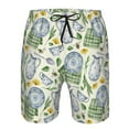 thumbnail image 3 of Fotbe Vintage Utensils Trajes de Baño Estampados para Hombre, Shorts de Verano de Secado Rápido, Ropa de Playa, Bañadores-Large, 3 of 6