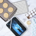 thumbnail image 5 of Yayeee Pot Holders Kitchen Heat Resistant with Pocket 7"x9.8" Cotton Oven Cooking Hot Pads, Blue Butterfly, 5 of 7