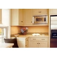 thumbnail image 3 of Amerock 14221WHT-XCP25 Ceramic Mushroom Kitchen Cabinet Knob For Kitchen Hardware 1 7/16" Diameter White - pack of 25, 3 of 6