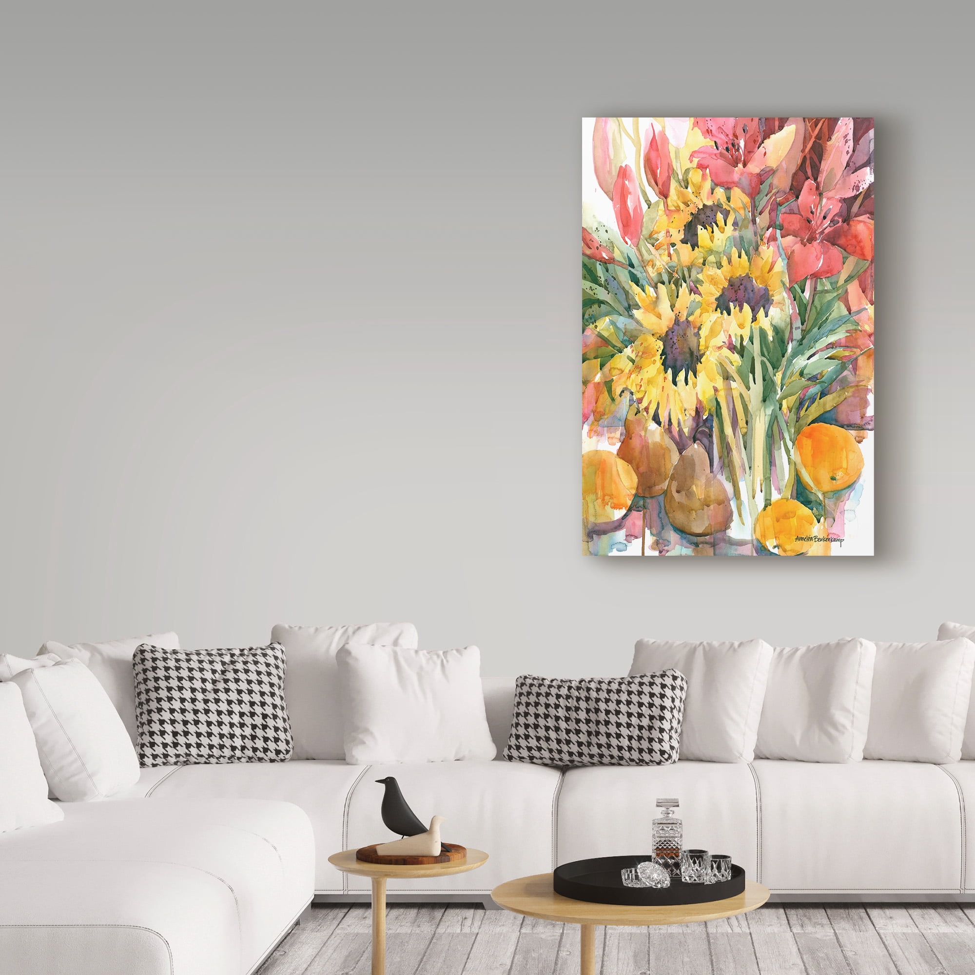 Trademark Fine Art 'See You In September' Canvas Art by Annelein Beukenkamp