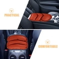 thumbnail image 3 of FOMIYES 2Ud Para Caja De Apoyabrazos De Auto Con Material PU Y Tela Color Marrón, 3 of 8