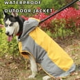 thumbnail image 5 of Dog Raincoats Pet Hooded Raincoats Rain Jackets Reflective Dog Clothing Windproof Rainy Wear Pet Jackets with Leash Hook, 5 of 9