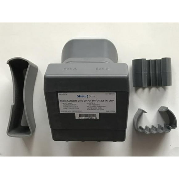 Shaw Direct Triple Satellite Quad Output Switchable xKu LNBF for 75cm Dish