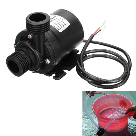 Naierhg 800L/H 3/5m DC12/24V Solar Brushless Motor Submersibles Water Circulation Pump