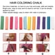 thumbnail image 1 of 6 Tizas Temporales Para Teñir El Cabello, Colores Brillantes, Solubles En Agua, Colores De Mezcla Opcionales, Estilo único, Compacto, Ligero, Temporal, Lavable, Tinte Para El, 1 of 7