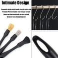 thumbnail image 4 of EIMELI 3pcs Voiture Détaillant Brosses Ensemble Doux Auto Détaillant Brosse Kit Interchangeable de Différentes Tailles Voiture Détail Outil de Nettoyage Réutilisable Voiture Détaillant Brosse pour Voiture Intérieur Roues Extérieures, 4 of 9