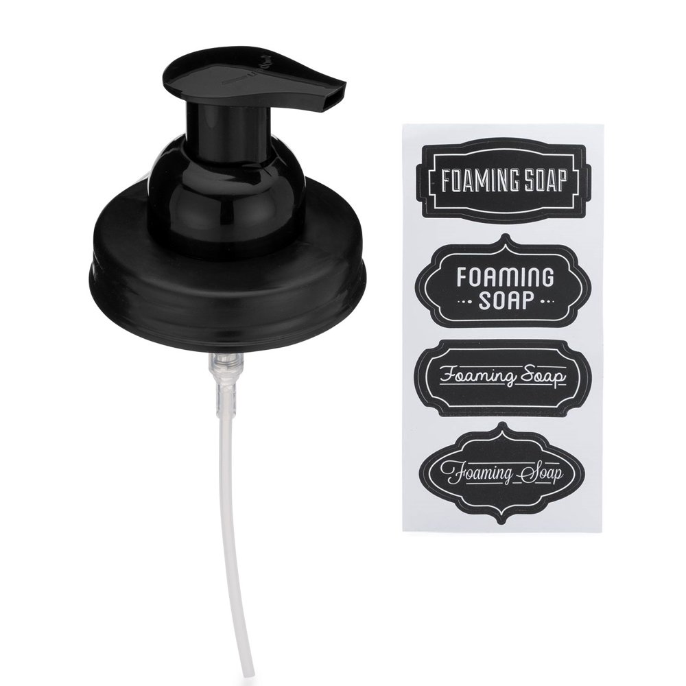 Jarmazing Products Mason Jar Foaming Soap Dispenser Lids Includes