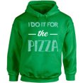 thumbnail image 1 of Awkward Styles Unisex I Do It For the Pizza Graphic Hoodie Tops GYM Funny Workout Saying, 1 of 5