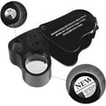 thumbnail image 3 of 30x 60x Illuminated Jewelers Eye Loupe Magnifier,foldable, 3 of 4