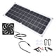 thumbnail image 2 of Panel De Cargador Solar, Ventilador De Panel Solar Multifunción De Salida USB Portátil De 5 V Para Automóviles Para Aviones Para Barcos Para Actividades Al Aire Libre Para ANGGREK AGX928, 2 of 8