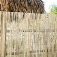 thumbnail image 4 of Backyard X-Scapes Natural Raw Split Bamboo Slat Fence 6 ft H x 16 ft L, 4 of 6