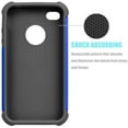 thumbnail image 3 of iPhone 5S Case, iPhone SE Case, iPhone 5 5S SE 5SE Case Shock Absorbing Hybrid Defender Rugged Cover Skin Shell Hard Plastic Outer & Rubber Silicone Inner Njjex [New Ball], 3 of 4