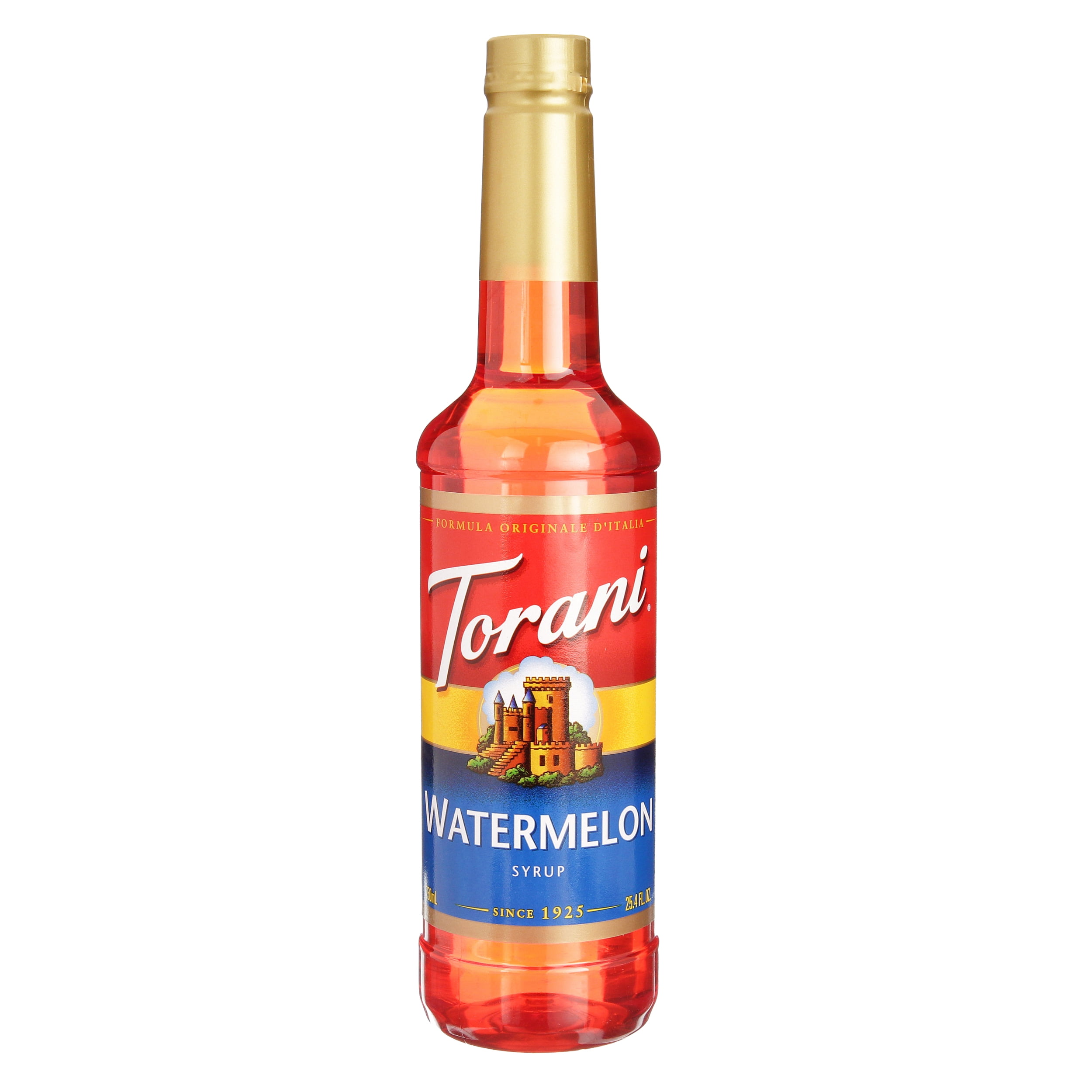 Torani Watermelon Syrup, Drink Mix, Handcrafted Soda Flavoring, 750ml