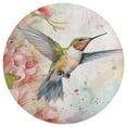 thumbnail image 3 of Flower Hummingbird Round Rugs -Washable Non-Slip Small Round Area Rug Throw Soft Circle Rugs for Bedroom, Modern Print Indoor Carpet for Entryway Sofa Living Room, 3 of 6