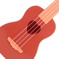 thumbnail image 2 of Mini Kids Guitar Toy Acoustic Ukulele 4 Strings Educational Plastic Learning Red-brown, 2 of 9