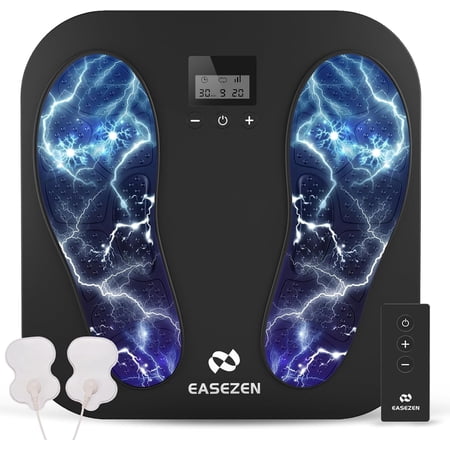 Foot Massager Rechargeable Foot Stimulator with Multiple Modes, Relaxing Foot & Leg Massager for Tired Feet, Home & Office Use, Gifts for Mom Dad
