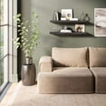 thumbnail image 5 of Ballucci 36" Floating Shelves, 2-Pack Wood Wall Shelf Set with Invisible Brackets, 8" Deep, Black, 5 of 8