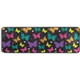 thumbnail image 5 of Dreamtimes Butterflies Cartoon Colorful Hallway Runner Rug 2'x6' Kitchen Rug with Rubber Backing Non Slip Entryway Rug Runner Washable Soft Area Rug for Hallway Bedroom Kitchen Decor, 5 of 6