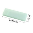 thumbnail image 3 of Lksixu Plastic Pencil Box, Frosted Colored Pencil Case with Compartments, Translucent Pen Box with Lid and Snap Closure Multi-Functional Stationery Organizer Office Supplies, 3 of 8