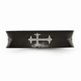 thumbnail image 3 of Titanium Cross Black IP-plated 6mm Concave Band Size: 8; for Adults and Teens; for Women and Men, 3 of 7