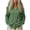 Green, variant on HAiming Women's Button down Shirts Cotton Linen Comfy Casual Long Sleeve Solid Color Stylish Blouses Restore Office Going out Tops