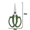 thumbnail image 2 of Garden Flower Scissors, Stainless Steel Floral Shears, Strong Pruner for Flowers, Branches, 2 of 5